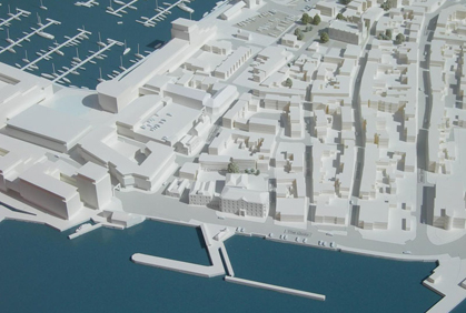 Block Model for Proposed Harbour Redevelopment