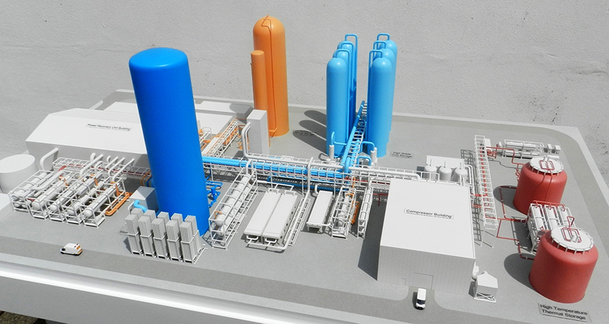 CryoBattery Power Station – 1:150 scale