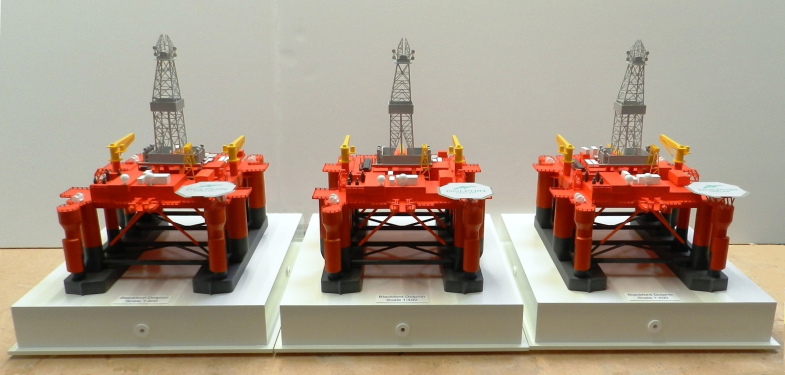 Drilling Rig Models – 1:400 Scale