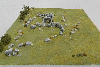 Megalithic tomb models for heritage centre image 1