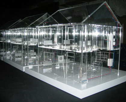 Perspex House Model - Scale 1:20