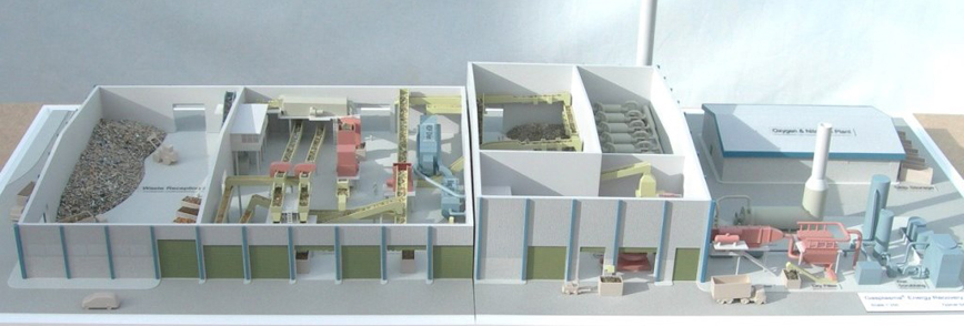 Plasma Power Station Model