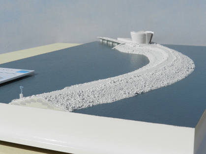 Llanelli Waterside Masterplan Model