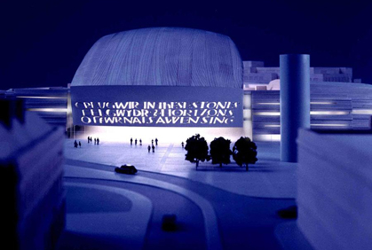 Wales Millennium Centre, Night View