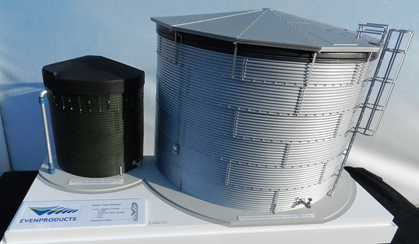 Water tank Model – Scale 1:12