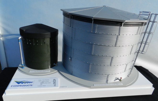 Water Tank Model - Scale 1:12