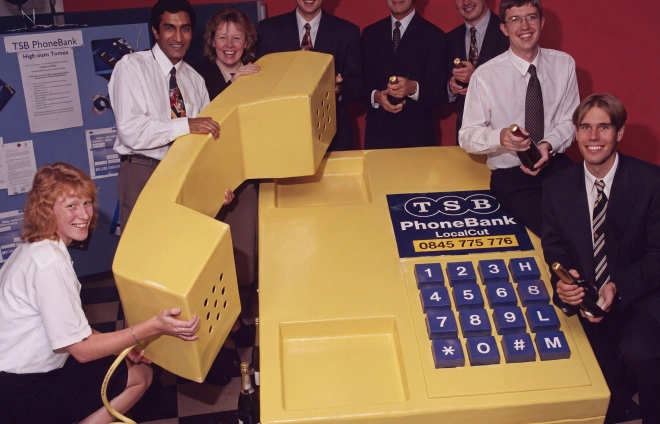 Giant Yellow Phone