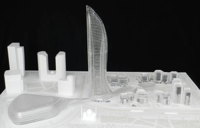 Perspex Model for Saudi Development