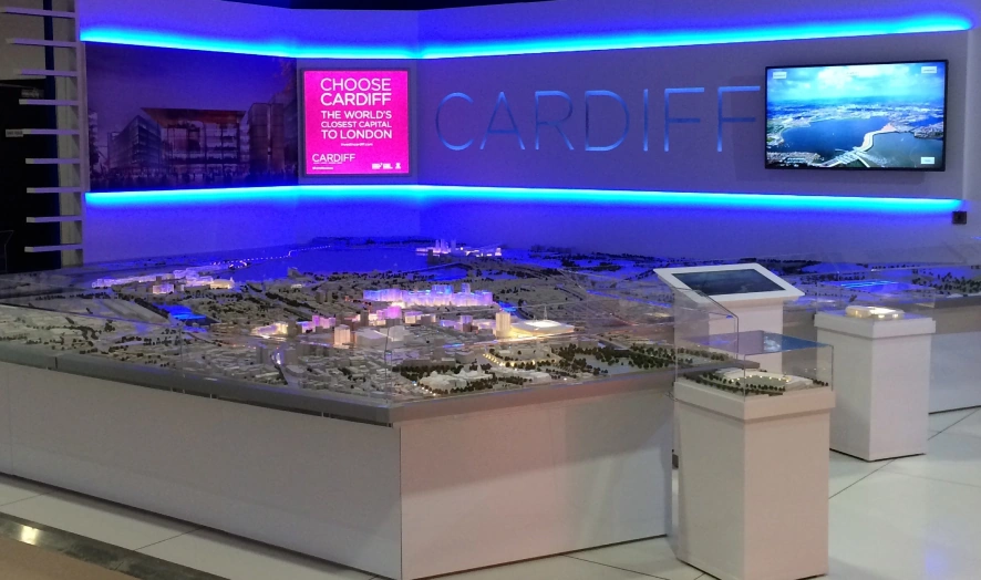 Interactive Model of Cardiff