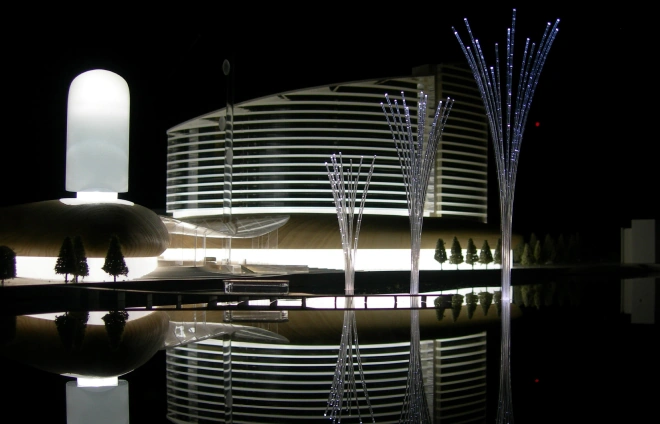 International Sports Village at 1:500 Scale
