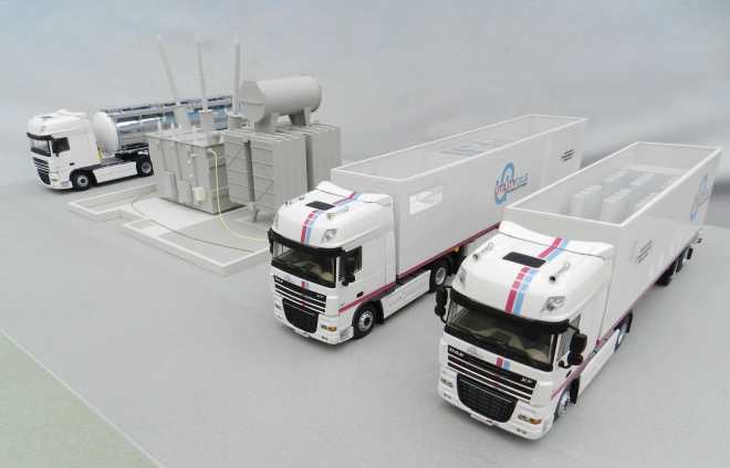 Mobile Oil Services Vehicles - Scale 1:50