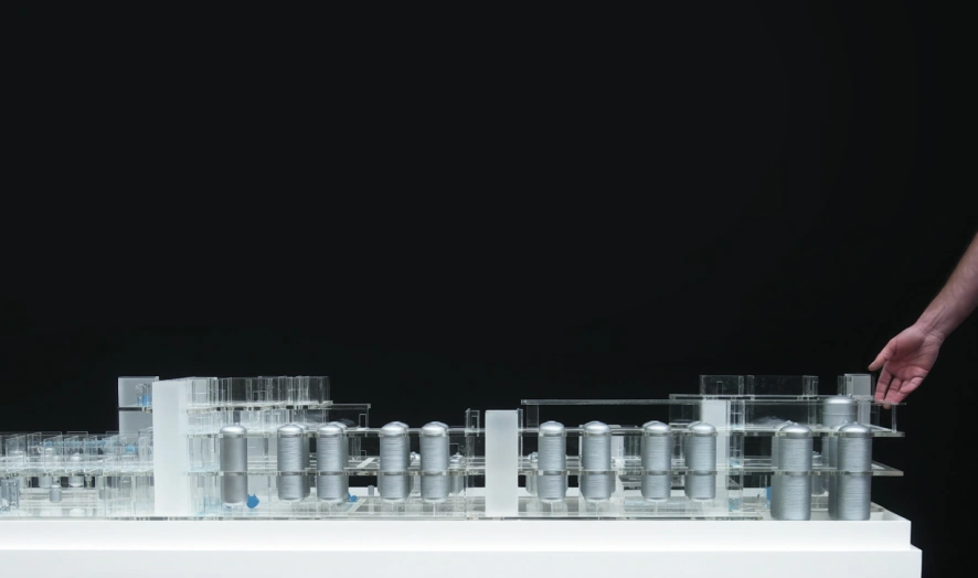 Pharmaceutics Factory Model - Scale 1:75