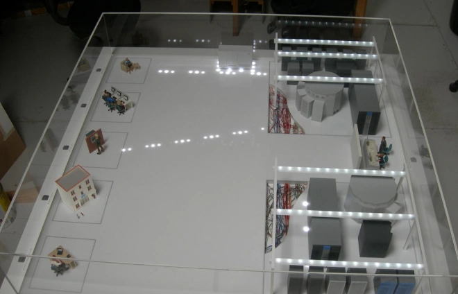 Interactive Model of Data Centre Systems for International Bank