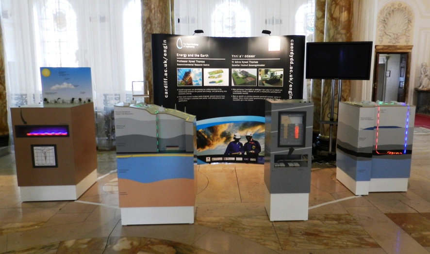 Interactive models for Engineering Exhibition