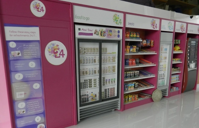 1:15 Scale Model for Micromart Demonstration