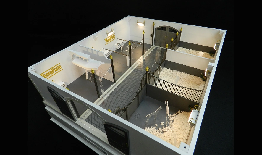 Stables Model at 1:25 Scale