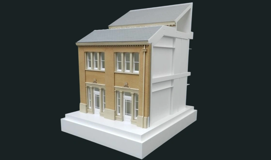 1:25 Scale Wooden Elevation Detail