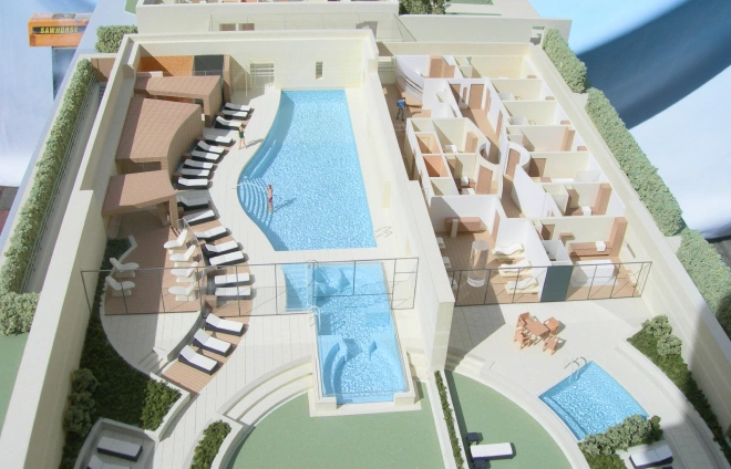 Internal Layout – Luxury Health Spa