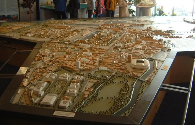 Cardiff Bay Visitor Centre Model