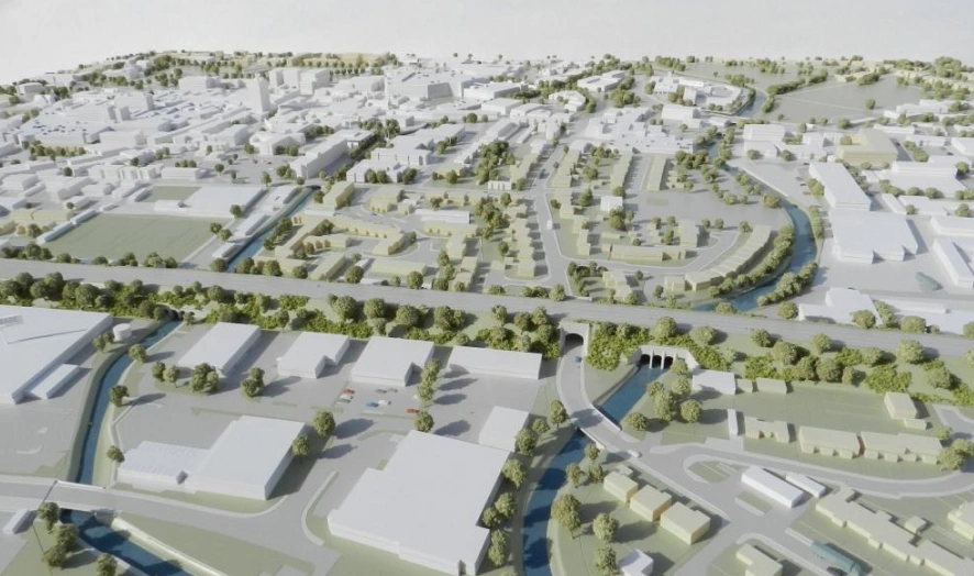 Maidenhead Masterplan Model