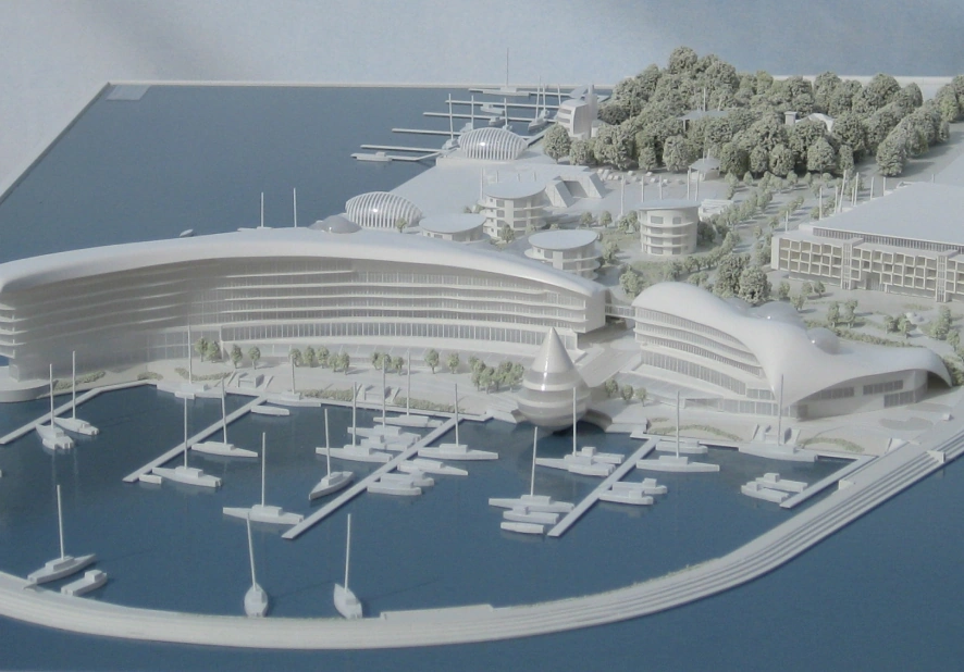1:750 Scale Architectural Model
