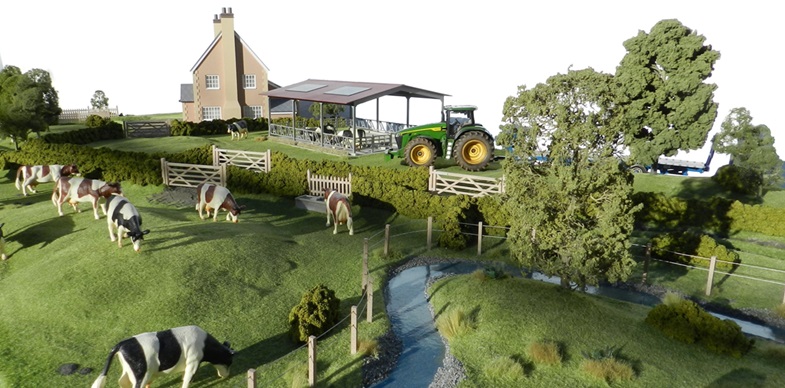 Farm Scene Model – 1:32 Scale